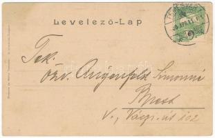 1909 Temesvár, Timisoara; Izraelita templom, zsinagóga. Moravetz és Weisz kiadása / Synagoge / synag...