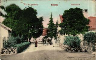 1913 Fogaras, Fagaras; M. kir. állami méntelep. Fleiszig Jakab kiadása / Güterdirektion / stud farm (EK)