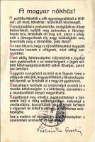 1921 A magyar nőkhöz! Prohászka Ottokár levele: A Modern nő missziója / The mission of the modern woman by Ottokár Prohászka (EK)