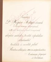 1907 Zólyom megyei tisztviselők, közéleti személyiségek, a Magyarországi Kárpát Egyesület vezetői em...