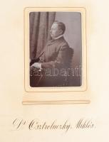 1907 Zólyom megyei tisztviselők, közéleti személyiségek, a Magyarországi Kárpát Egyesület vezetői em...