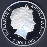 Ausztrália 2000. 5$ Ag "Olimpia-Operaház" T:PP