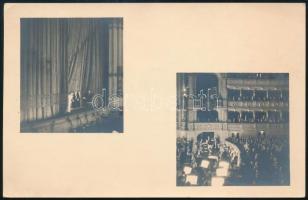 1938 Lehár Ferenc (1870-1948) zeneszerző német nyelvű, autográf levelezőlapja Papházy Istvánnénak Ri...