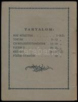 Kézikönyv csokoládésütemények készítéséhez. Meinl Gyula Kakaó- és Csokoládégyára. Kiadói papírkötés,...