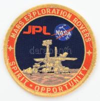 NASA - JPL Mars Exploration Rovers - Spirit - Opportunity, kör alakú felvarró, d: 10 cm