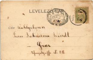 1904 Budapest XII. Svábhegy, Schunda V. József nyaraló, villa. Schwarz J. kiadása (r)