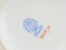 Herendi zöld Apponyi mintás váza. Kézzel festett, jelzett, hibátlan 15 cm