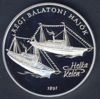 1997. 2000Ft Ag "Régi balatoni hajók I" T:PP