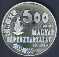 1984. 500Ft Ag "Los Angeles-i Nyári Olimpia" T:PP