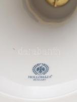 Hollóházi sütemény kínáló. Kézzel festett, jelzett, hibátlan. 36 cm