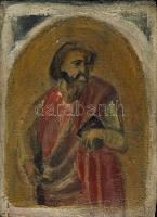 Kézzel festett ikon fa-olaj 15x19 cm