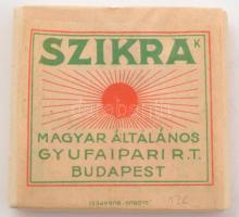 cca 1920 Jupiter gyújtó, Szikra Magyar Általános Gyufaipari Rt. Bp., bontatlan csomag, jó állapotban...