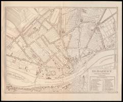 1896 Budapest und seine Ausstellung. Illustrierte Fűhrer mit 2 Plänen. 63p + 2 kih. térk. Az Ezredév...