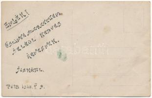 1918 Pola, Jóska, az osztrák-magyar haditengerészet hidroplán pilótája / K.u.K. Kriegsmarine Wasserf...