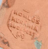 Komlós: Fiú. Jelzett, ragasztott, m: 15,5 cm