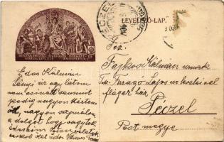 1906 Budapest VIII. A Magyarországi Munkások Rokkant- és Nyugdíjegyletének háza. József utca 23. (EK...