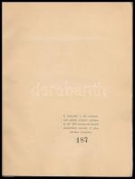 Joannes Secundus: Csókok könyve. Ford.: Rexa Dezső. Bp., 1909., (Kassa, Felsőmagyarországi Napilap-n...