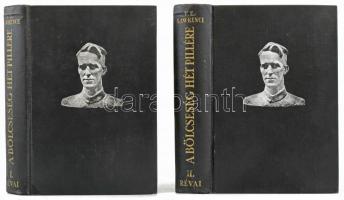 Lawrence, T. E.: A bölcsesség hét pillére I-II. Bp., 1935, Révai. Kiadói egészvászon kötés, kissé kopottas állapotban.