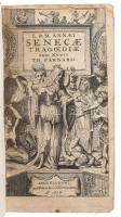 Tragoediae Cum notis Farnabii. Seneca; Farnaby, Thomas. Amsterdam 1678 Jansson-Waesberg, Javított korabeli egészbőr kötésben