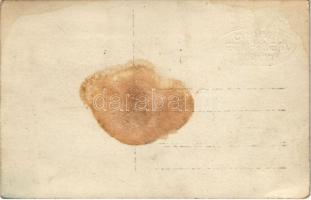 1924 Dunaszekcső, látkép télen. Johann Eilingsfeld Capitain photo (ragasztónyom / glue mark)