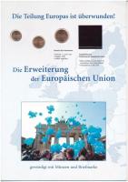 Németország 2004-2005. 1c + 2c + 5c 2xklf szett Deutsche Post információs kartonon T:1 Germany 2004-2005. 1 Cent + 2 Cent + 5 Cent 2xdiff set on Deutsche Post information cardboard C:UNC