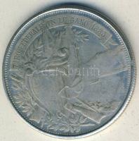 Svájc 1883. 5Fr "Schützentaler" hamisítványa