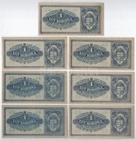 1920. 1K (2x) sorszámkövetők "aa 044 131929 - aa 044 131930" + 1K (2x) sorszámkövetők &quo...