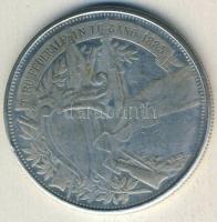 Svájc 1883. 5Fr "Schützentaler" hamisítványa