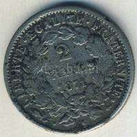 Franciaország / Köztársaság 1871. 2Fr korabeli hamisítványa