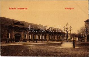 1908 Tótkomlós, Községháza. W.L. 1632. (EK)