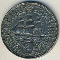 Német Birodalom/Weimari Köztársaság 1927. 5RM "Bremerhaven" korabeli hamisítványa