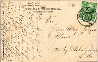 1911 SMS Viribus Unitis az Osztrák-Magyar Haditengerészet Tegetthoff-osztályú csatahajója / K.u.K. K...