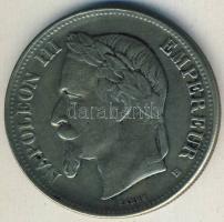 Franciaország/Császárság 1867. 5Fr III.Napóleon Ffm hamisítványa