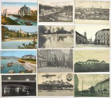 Kb. 120 db RÉGI történelmi magyar város képeslap vegyes minőségben / Cca. 120 pre-1945 historical Hungarian town-view postcards in mixed quality