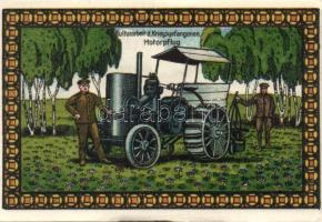 Német Birodalom /Weimari Köztársaság/ Lichtenhorst D.N. hadifogolytábor 25Pf(3x) + 50Pf(2x) + 75Pf(2...