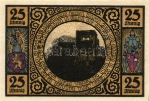 Német Birodalom /Weimari Köztársaság/ Lobeda 1921. 10Pf + 25Pf(3x) + 50Pf(4x) összesen 8klf db, telj...