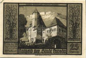 Német Birodalom /Weimari Köztársaság/ Lobeda 1921. 10Pf + 25Pf(3x) + 50Pf(4x) összesen 8klf db, telj...