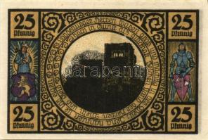 Német Birodalom /Weimari Köztársaság/ Lobeda 1921. 10Pf + 25Pf(3x) + 50Pf(4x) összesen 8klf db, telj...