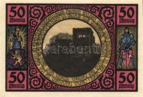 Német Birodalom /Weimari Köztársaság/ Lobeda 1921. 10Pf + 25Pf(3x) + 50Pf(4x) összesen 8klf db, telj...