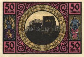 Német Birodalom /Weimari Köztársaság/ Lobeda 1921. 10Pf + 25Pf(3x) + 50Pf(4x) összesen 8klf db, telj...