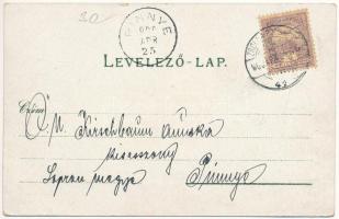 1900 Beckó, Beckov; Várrom, Stiborici Stibor (1347-1414) ispán / hrad, Stibor zo Stiboríc / castle r...