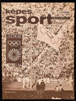 1972 Képes Sport müncheni olimpiáról tudósító száma, számos fekete-fehér fotóval, 48 p.