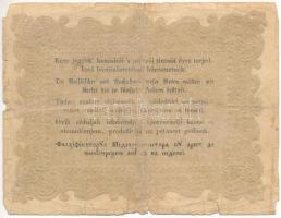 1848. 10Ft "Kossuth bankó" vörösesbarna "Tt 3440 73" T:III- Adamo G111