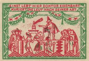 Német Birodalom /Weimari Köztársaság/ Magdeburg 1921. 50Pf(4x) 4klf db, teljes sor T:I