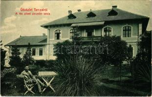 1911 Tarcal, M. kir. állami vincellér iskola. W.L. Bp. 2424. Kardos János kiadása (EK)