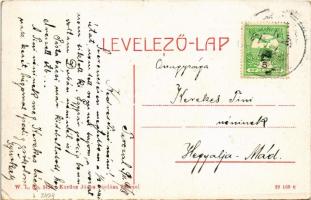 1911 Tarcal, M. kir. állami vincellér iskola. W.L. Bp. 2424. Kardos János kiadása (EK)