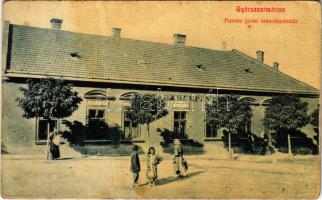 1915 Pannonhalma, Győrszentmárton; Pusztai járási takarékpénztár. W.L. 2497. (kis szakadás / small tear)