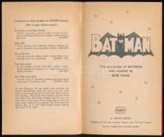 Batman. The character of Batman was created by Bob Kane. New York, 1966, Signet Book. Angol nyelven....
