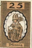 Német Birodalom /Weimari Köztársaság/ Merseburg 1921. 5Pf + 10Pf + 20Pf + 25Pf + 50Pf(6x) összesen 1...