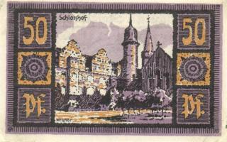 Német Birodalom /Weimari Köztársaság/ Merseburg 1921. 5Pf + 10Pf + 20Pf + 25Pf + 50Pf(6x) összesen 1...